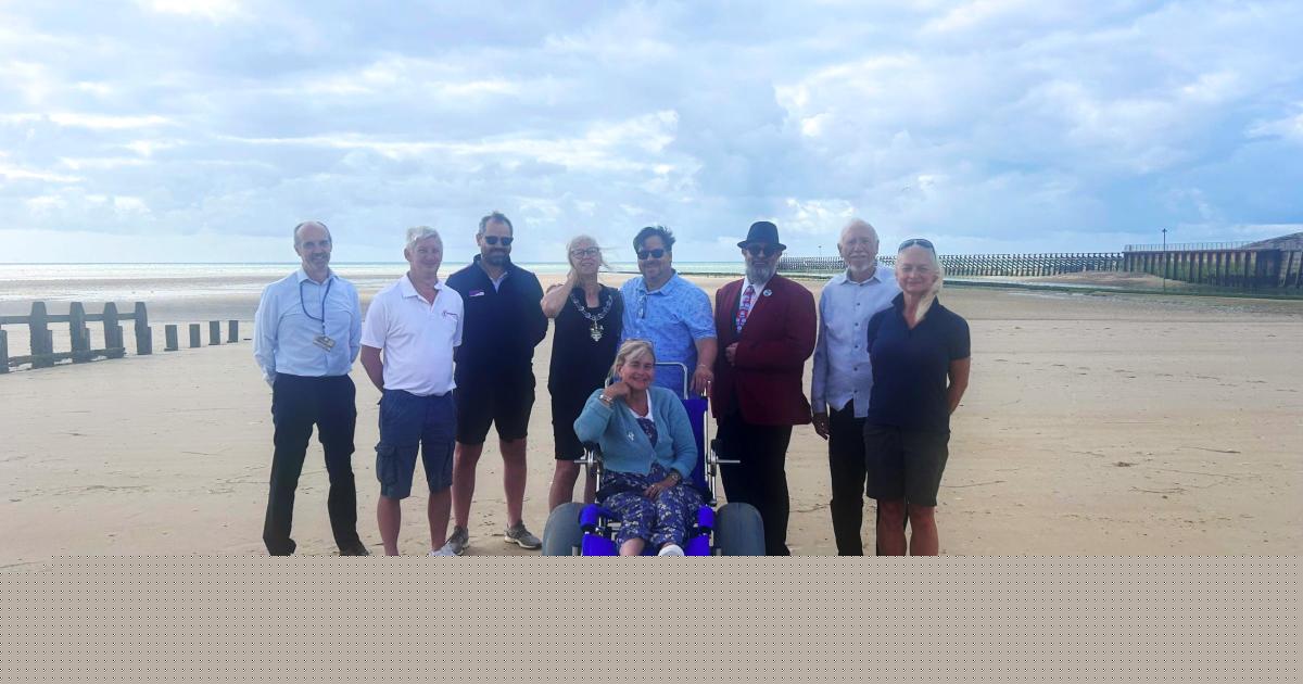 New initiative helps people with limited mobility enjoy the beach