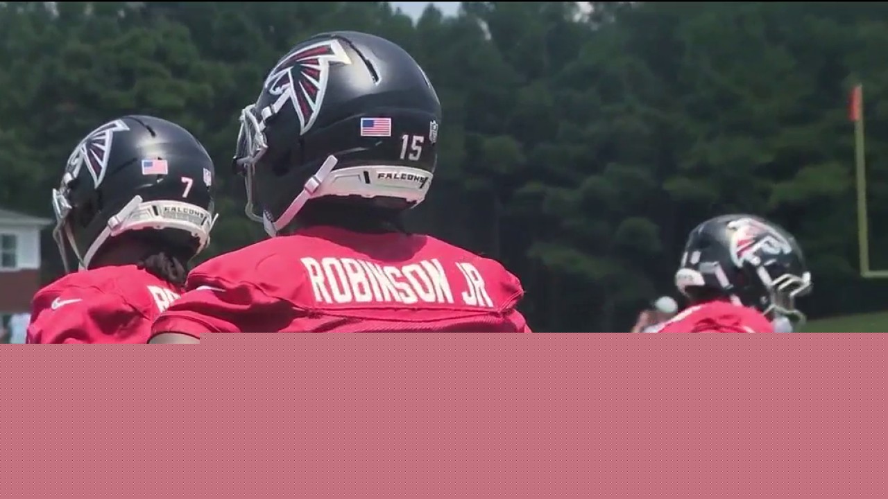 Falcons LB Jalon Walker injury status pending