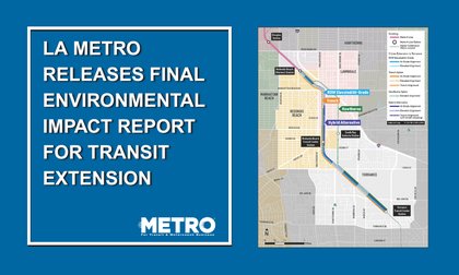 LA Metro Releases Final Environmental Impact Report for Transit Extension