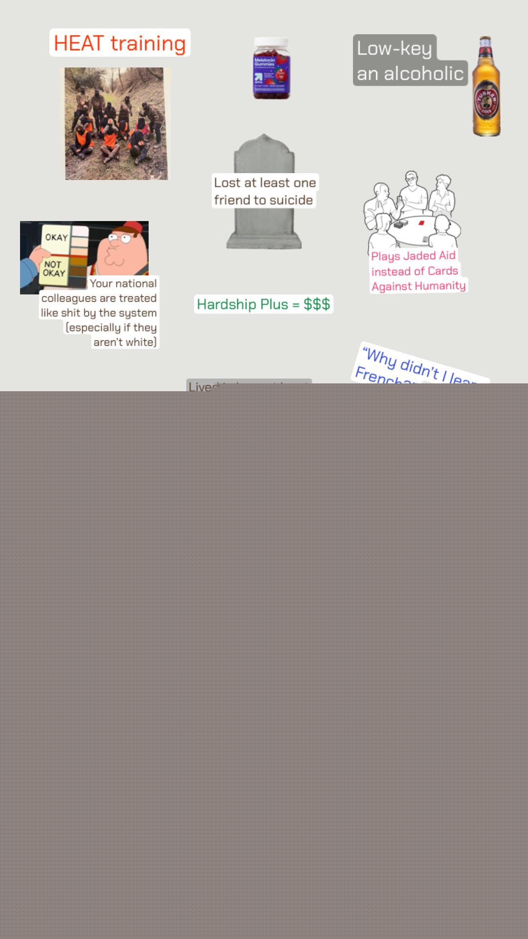 Starter Packs - Humanitarian aid worker starter pack | /r/starterpacks