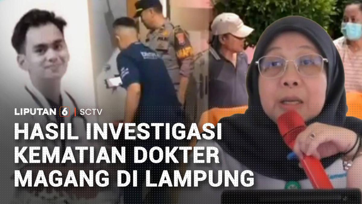 Sebab Kematian Dokter Magang Terungkap