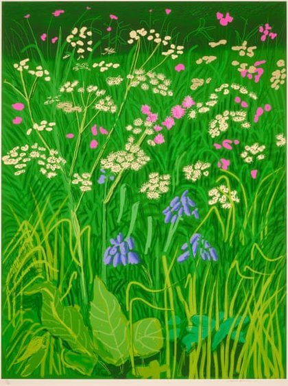 David Hockney iPad drawings of Yorkshire Wolds to be sold at auction