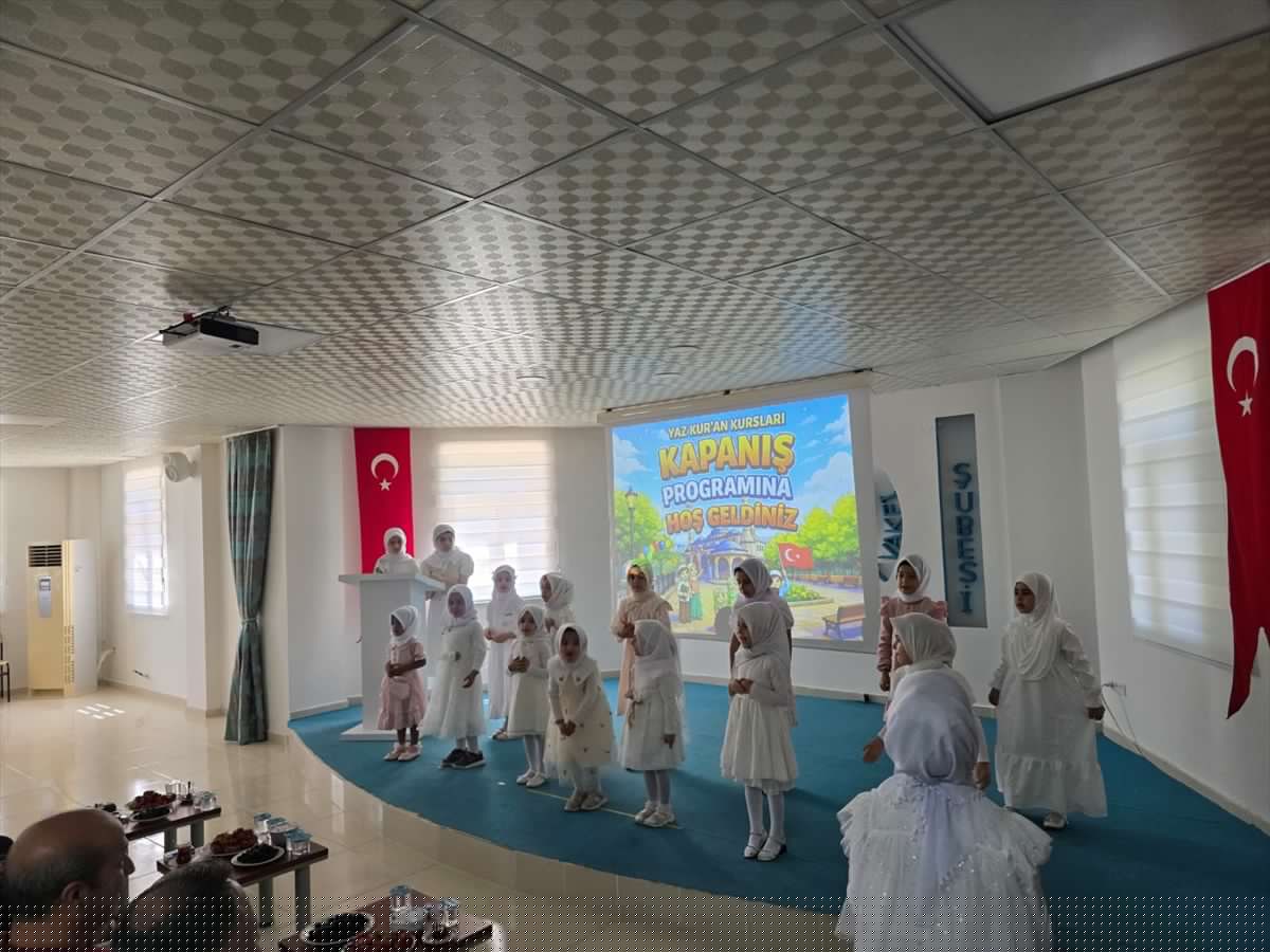 Kale'de Yaz Kur'an Kursları Kapanış Programı