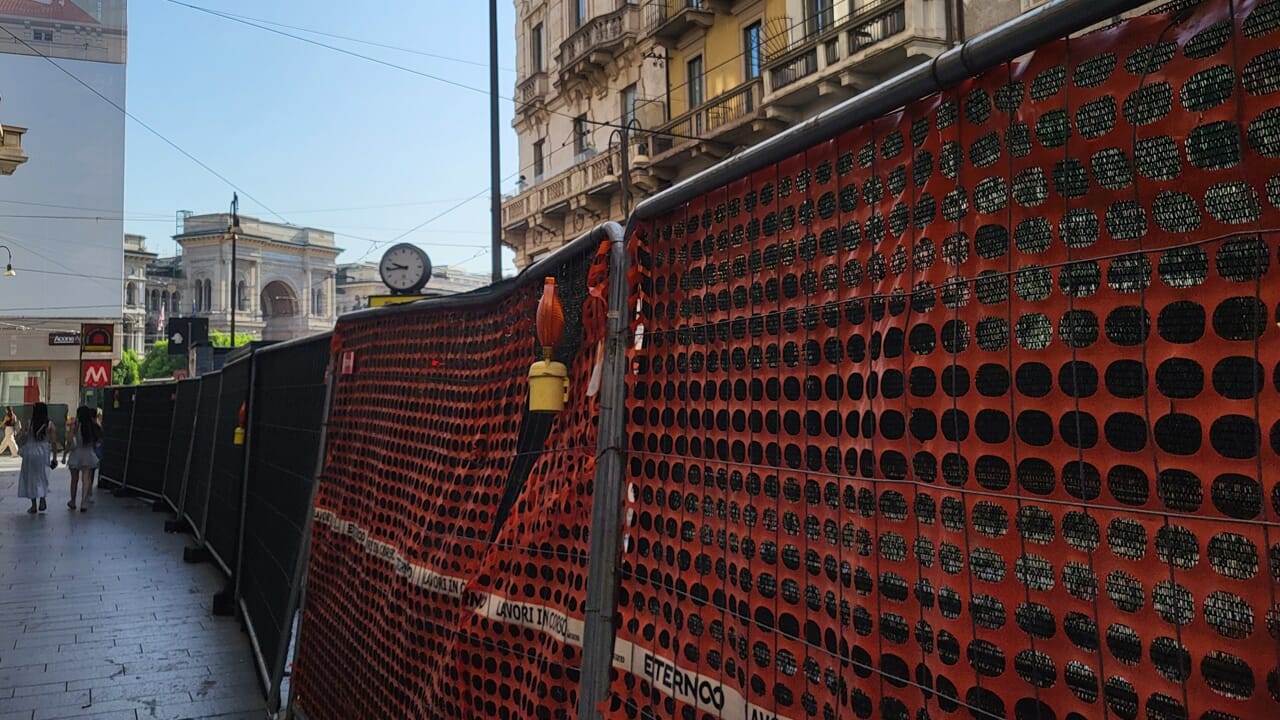 Spostarsi a Milano ad agosto sarà molto più difficile: cantieri, metro chiuse e deviazioni