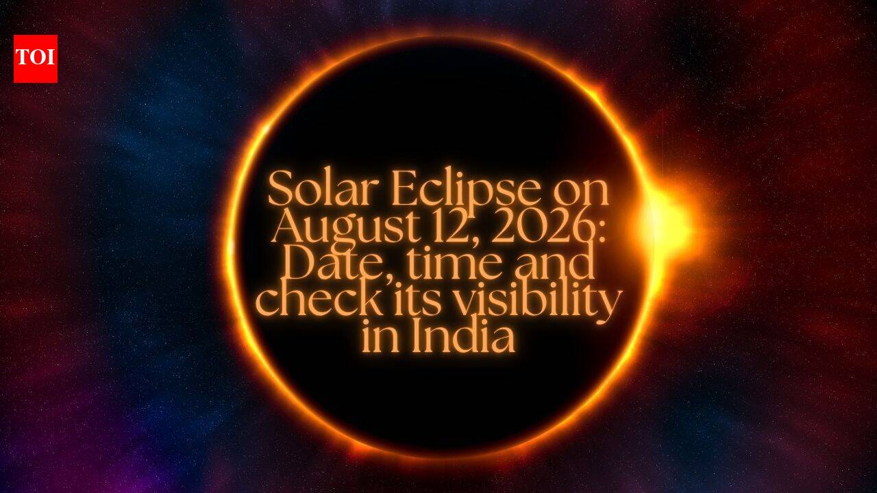 Total Solar Eclipse on August 12, 2026: Date, time and check its visibility in India