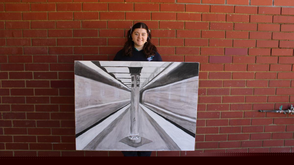 Artwork from Champion Bay SHS Year 11 student Eliza Porcaro to feature in Statewide Young Originals exhibit
