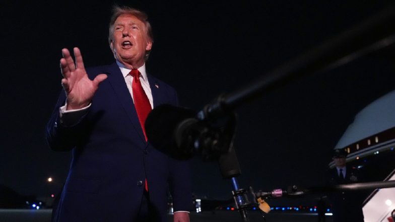 Donald Trump Confirms Secret Flight Switch After NATO Summit Over Security Threat: ‘I Get a Lot of Threats’