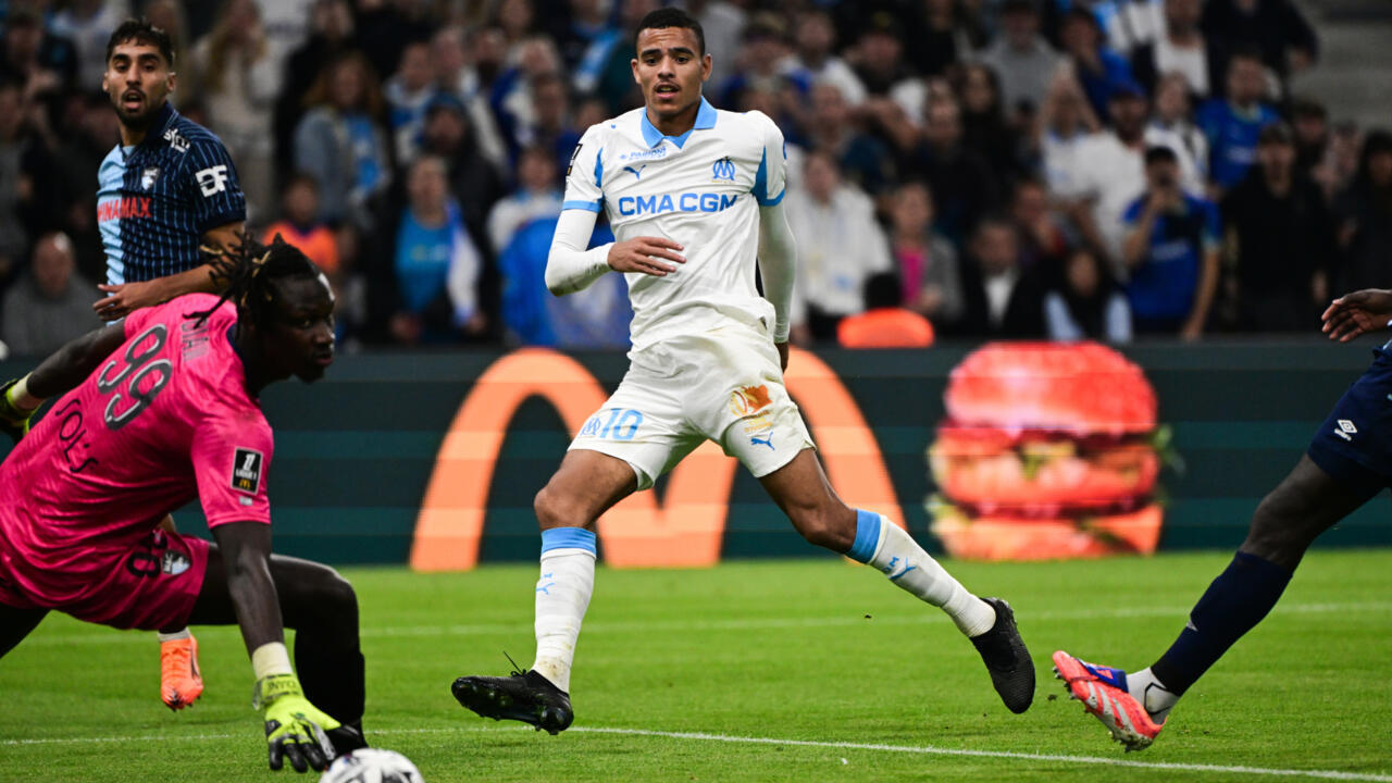 Ligue des champions: à l'OM, Greenwood c'est carré