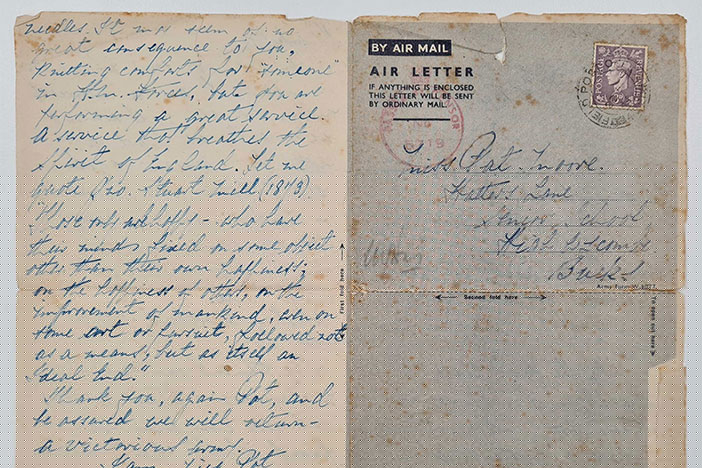 Lost wartime letter reaches family after 75 years