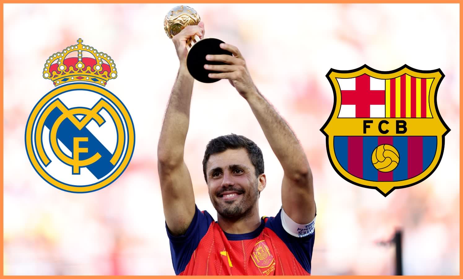 Comment on Rodri’s agent confirms player has informed clubs of choice between Barcelona & Real Madrid by Slim2ar