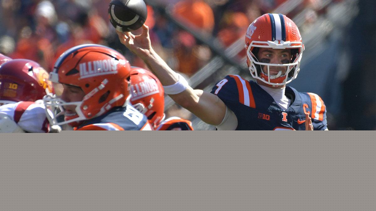 Illinois football QB Luke Altmyer in rare company with Alabama’s Ty Simpson