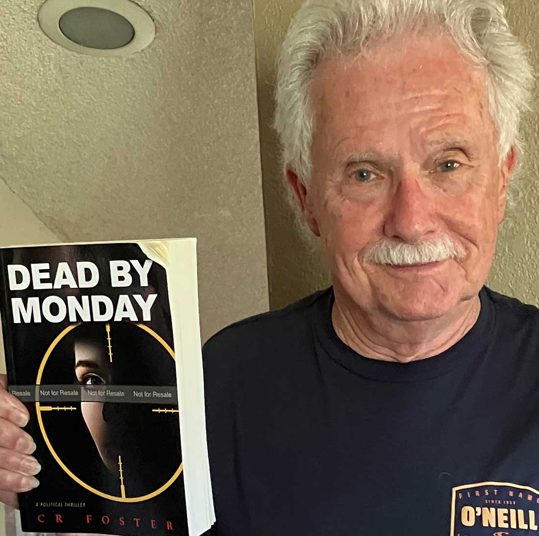 Morgan Hill author delivers debut thriller ‘Dead by Monday’