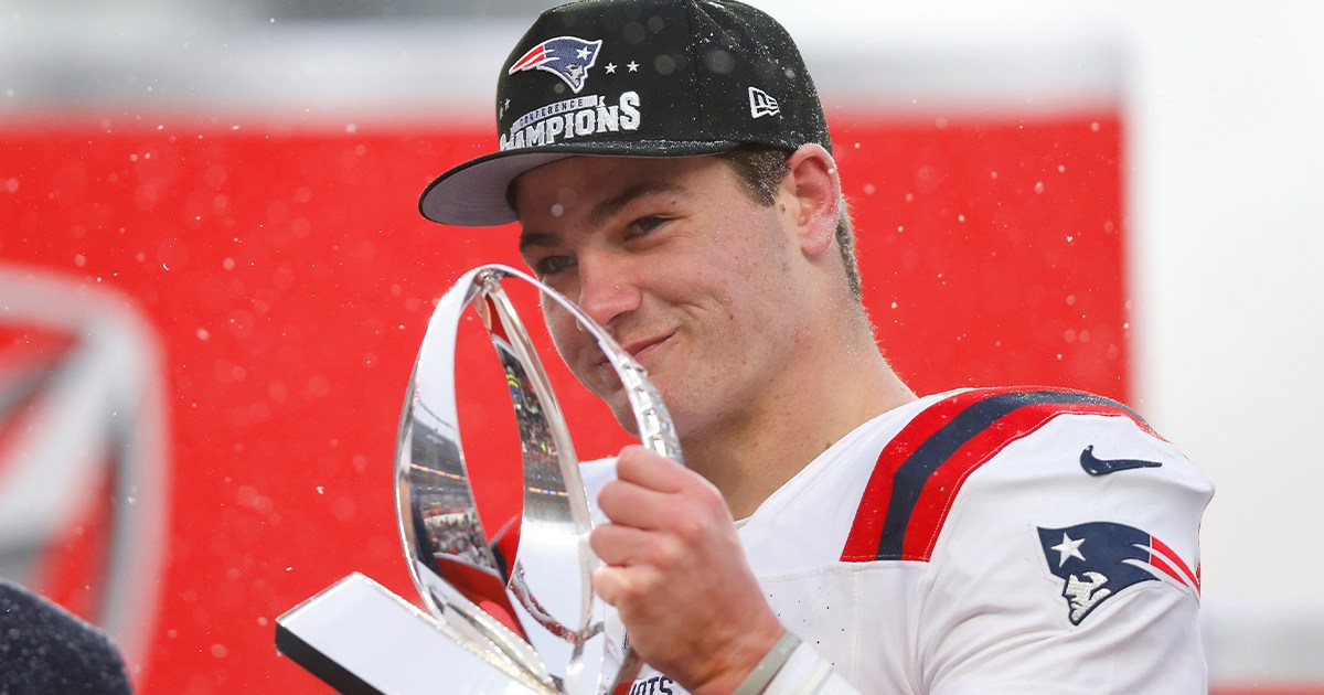 Patriots’ Drake Maye Added to Injury Report Before Super Bowl Practice