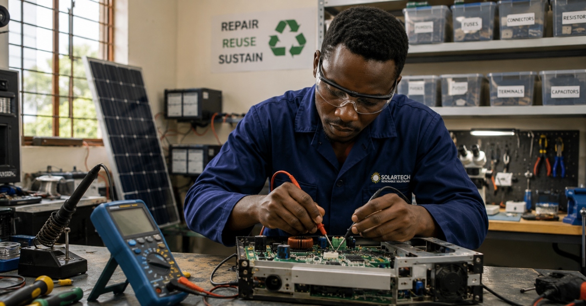 Africa Cannot Build A Clean-Tech Future On Disposable Products