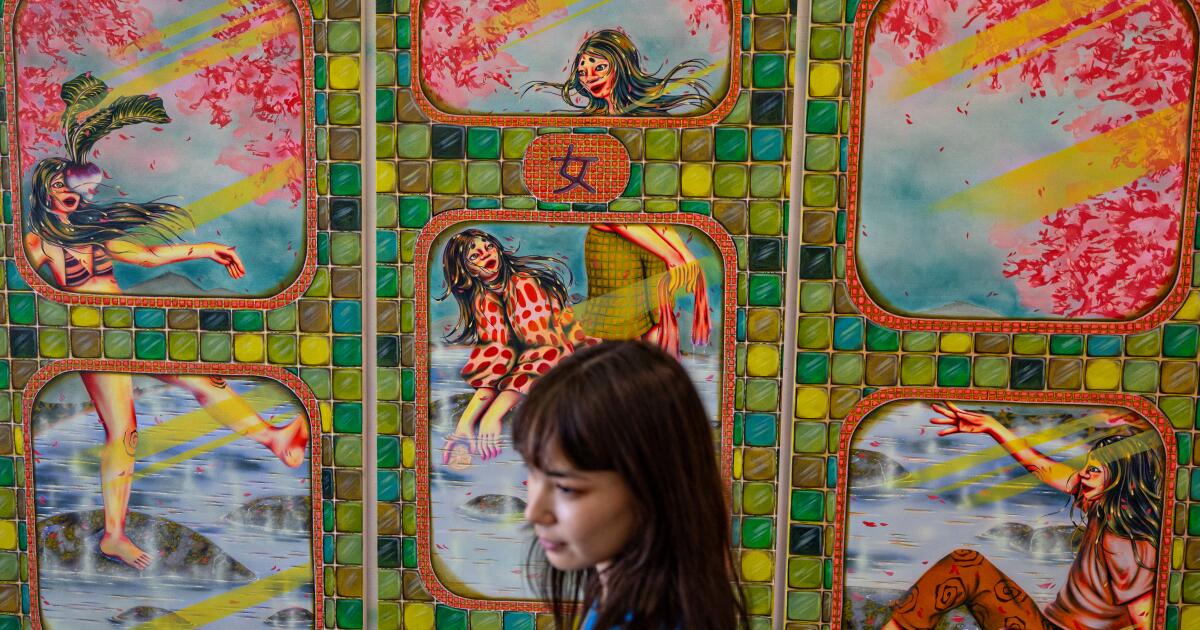 At the Japanese bathhouse, the lens comes off and 'everything feels more beautiful'