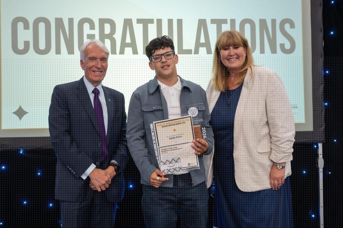 Heart of Worcestershire College celebrates student achievements at the Annual FE Awards