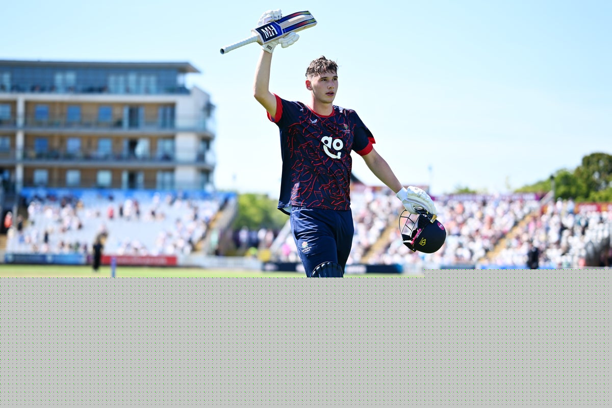 Andrew Flintoff’s son Rocky smashes sensational first Lancashire century