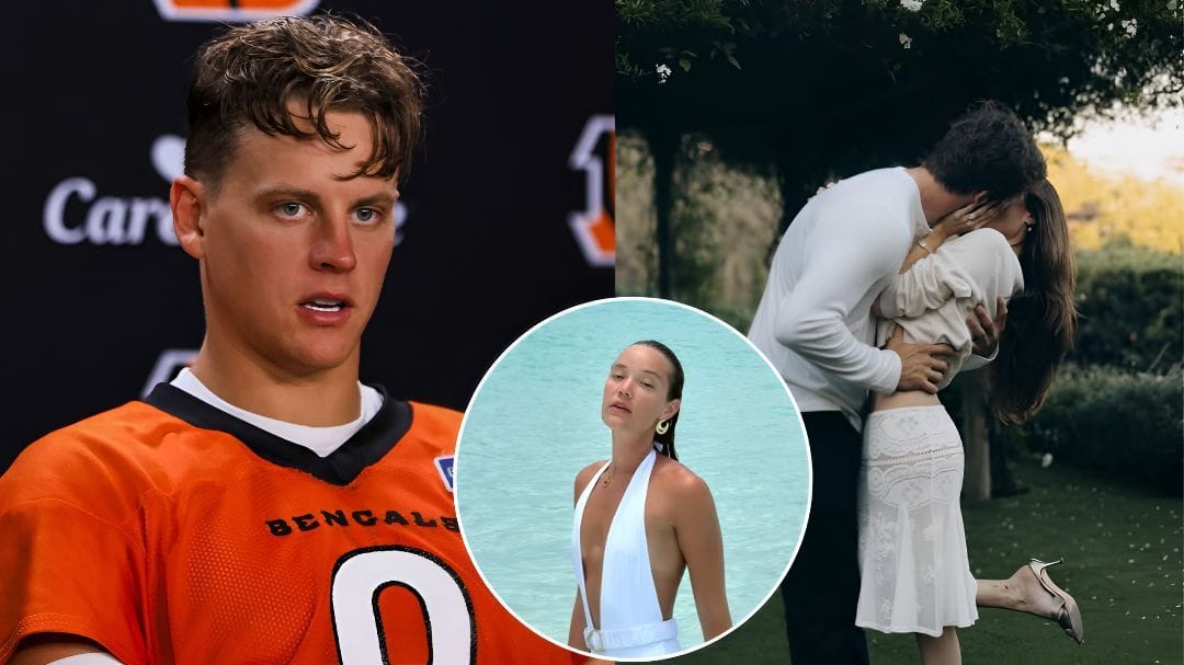 “Unserious organization, unserious QB”: NFL fans mock Joe Burrow & Olivia Ponton for “copying Justin Herbert-Madison Beer gimmick” at training camp