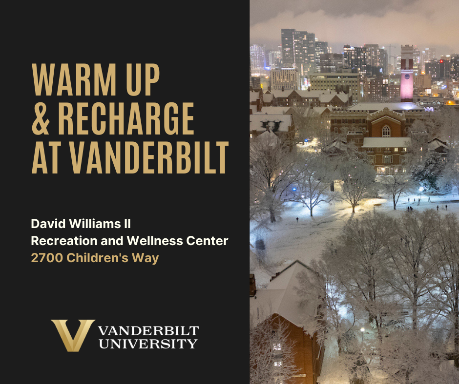 Warm Up & Recharge at Vanderbilt: Community warming shelter is open