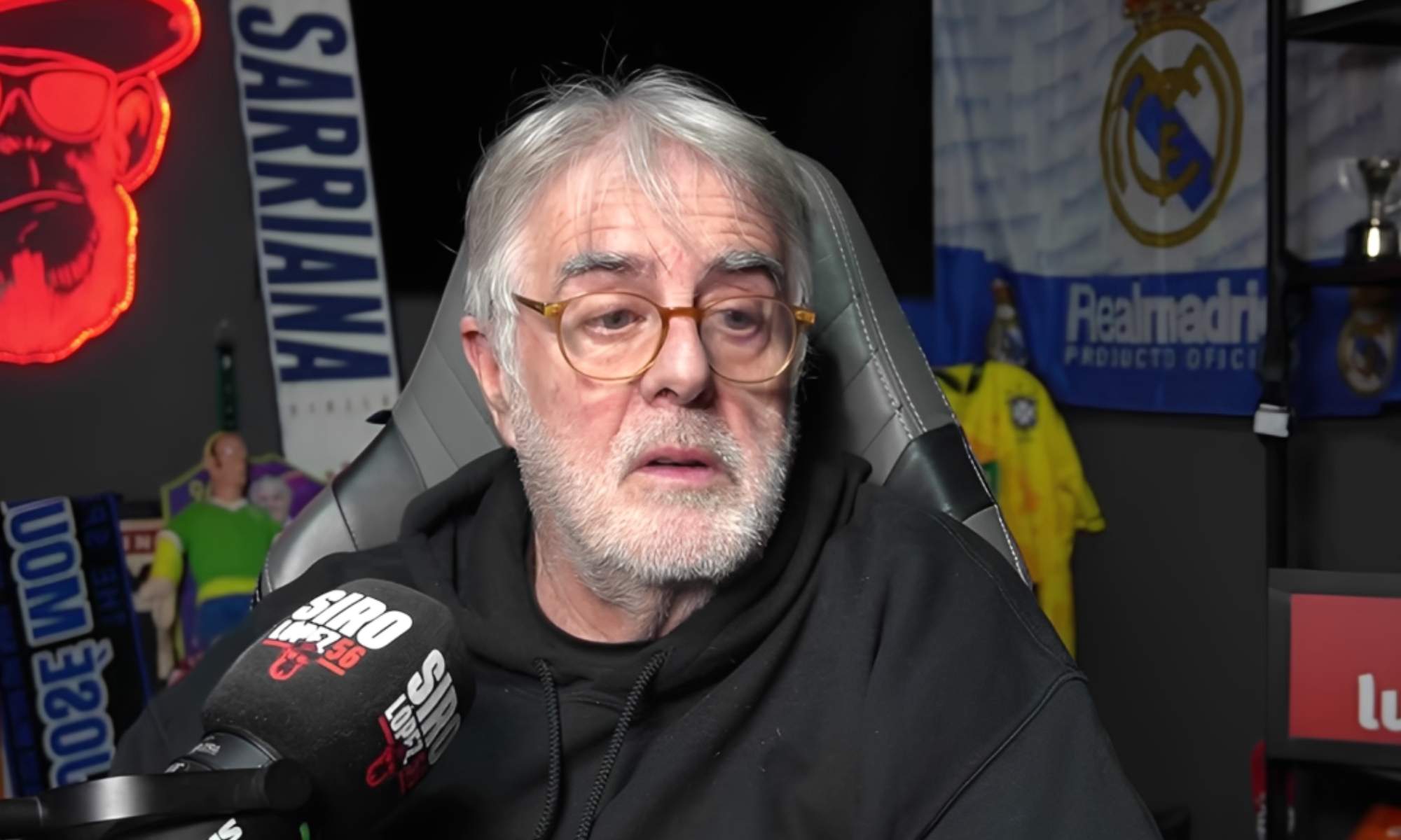 Siro López despotrica contra los jugadores del Real Madrid: "Son unos jetas, unos caraduras"
