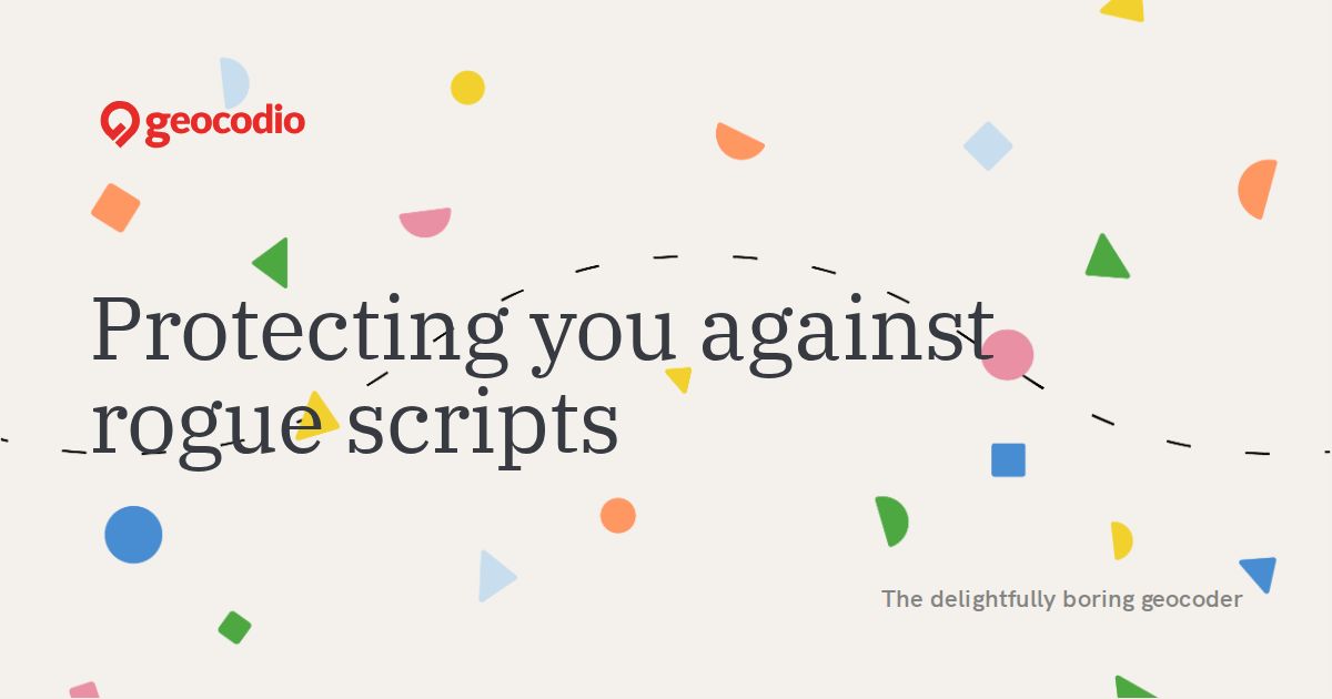 Protecting you against rogue scripts