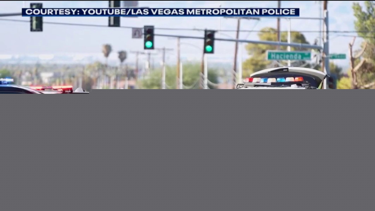 Las Vegas police officer killed in shootout