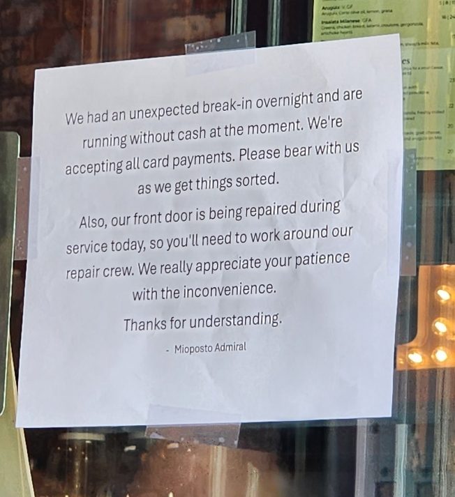 Comment on WEST SEATTLE CRIME WATCH: Burglars target Admiral businesses by Proper Resident