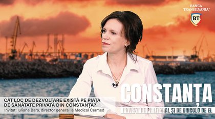 Constanţa, poveşti de pe litoral şi de dincolo de el - un proiect ZF susţinut de Banca Transilvania. O antreprenoare a pornit acum 22 de ani un centru de medicină pentru navigatori şi a ajuns astăzi la o clinică cu peste 30 de specialităţi şi sute de pacienţi în fiecare zi