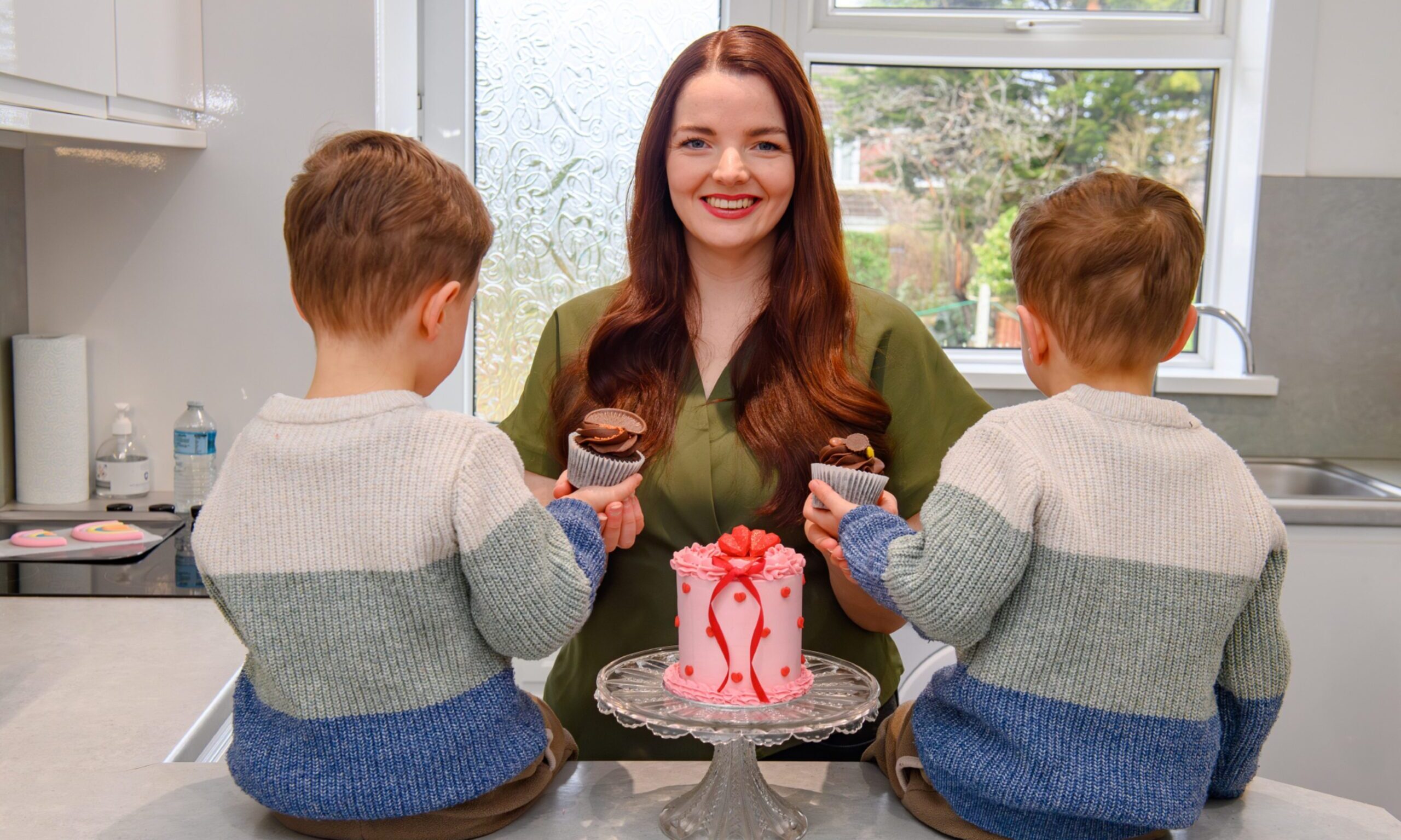 ‘I wasn’t able to hold my boys’: How Aberdeen mum Hannah rebuilt life and business after high-risk identical twin birth