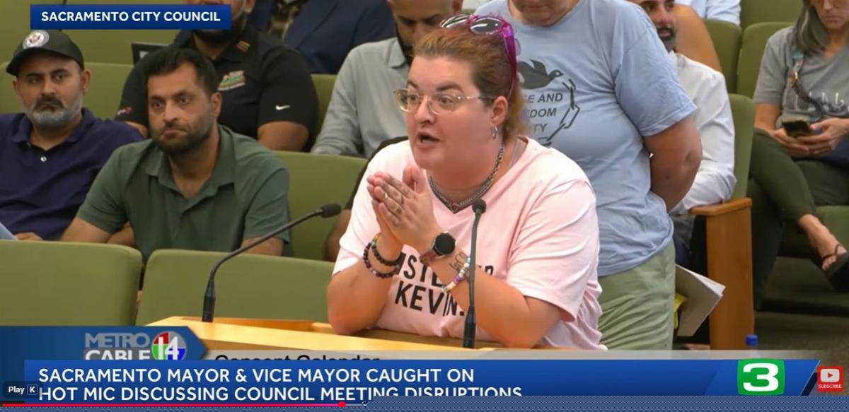 Sacramento Democrats’ city council disrupted by anti-ICE Democrats
