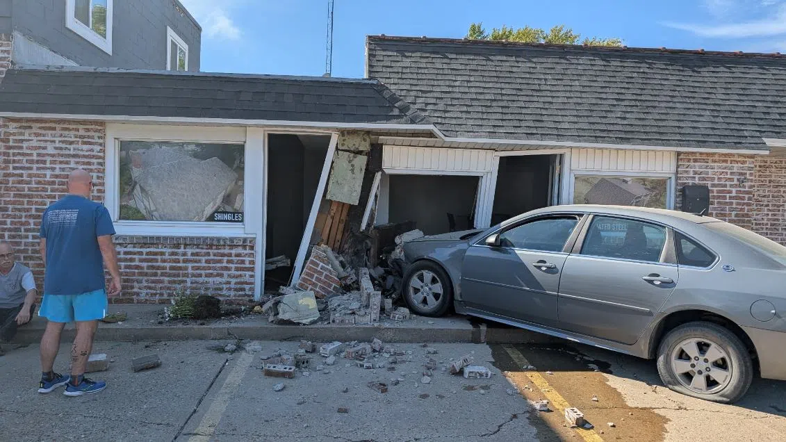 Officers announce more details after Saturday crash into Emporia businesses