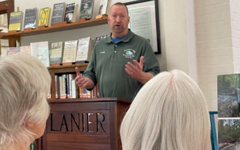 Tropical Storm Helene’s impact on Pearson’s Falls discussed at recent event
