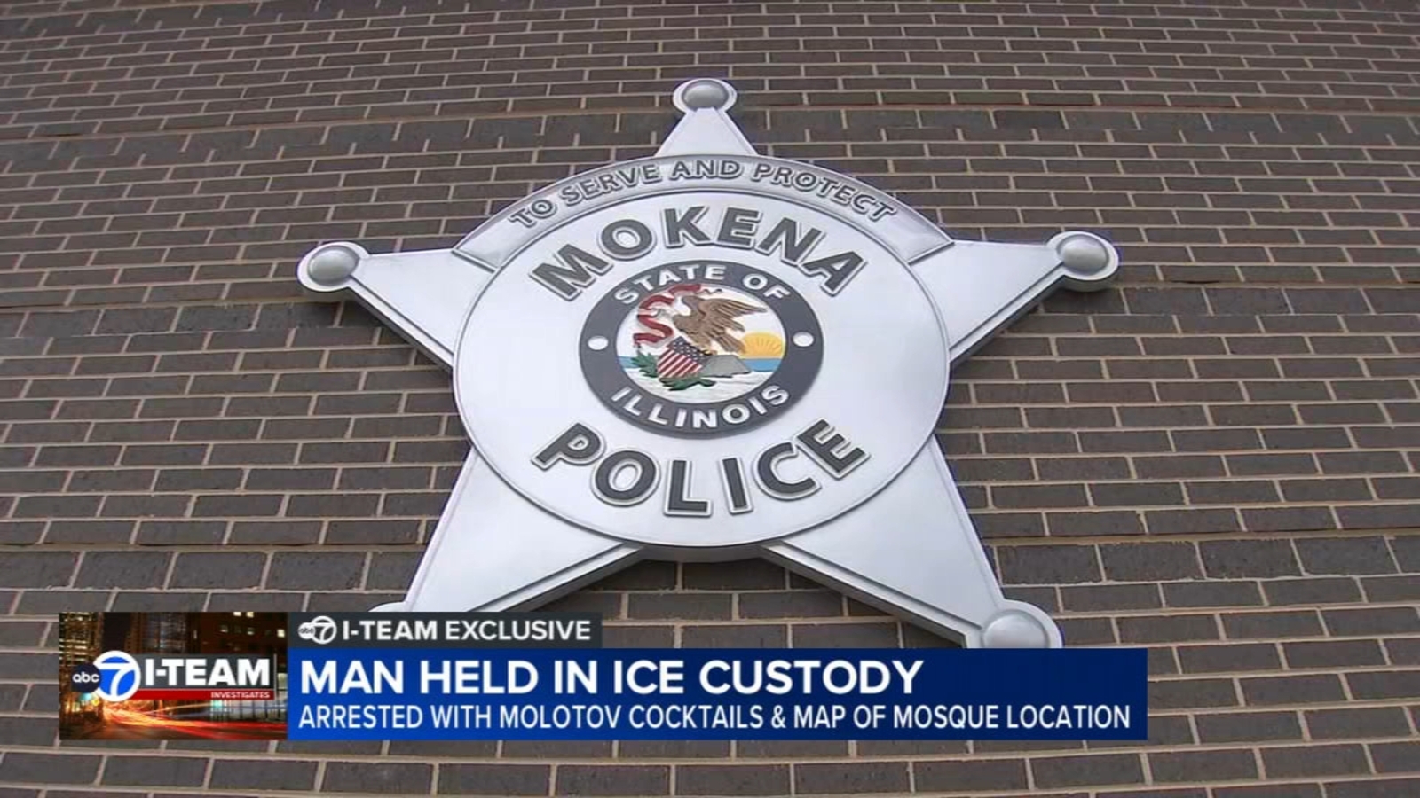 Man arrested with Molotov cocktails, map of area including Orland Park mosque: police