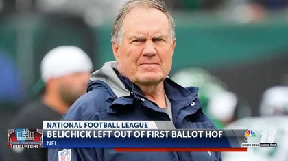 Belichick snubbed from Hall of Fame