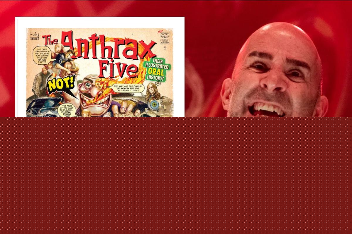 Exclusive – See Retail-Only Cover Art for Anthrax’s ‘Illustrated Oral History’ Graphic Novel