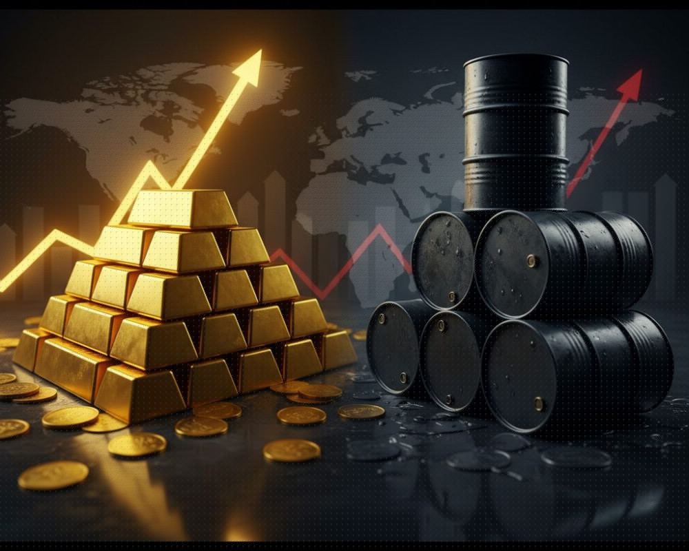 أسعار النفط تنخفض والذهب يرتفع 0.4%