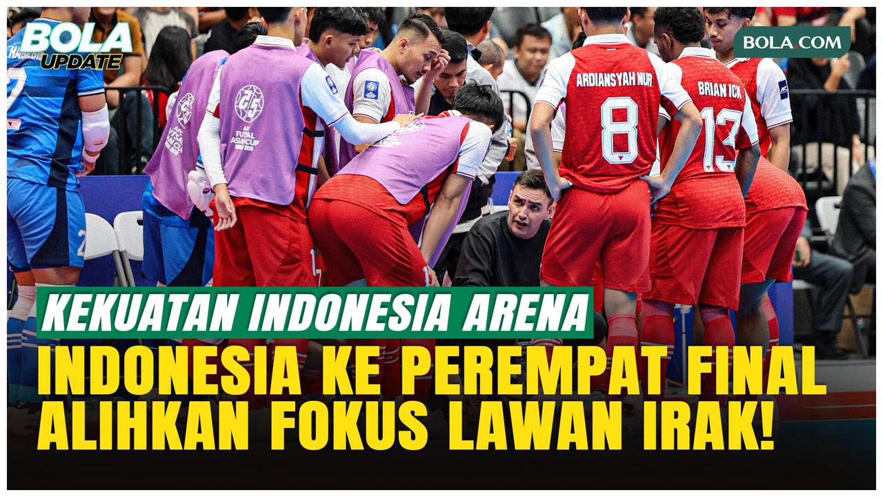 Kata Hector Souto Setelah Timnas Futsal Indonesia Amankan Tiket Perempat Final