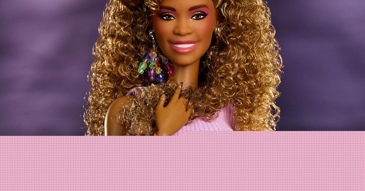 Whitney Houston is now a Barbie, in her 'I Wanna Dance With Somebody' look