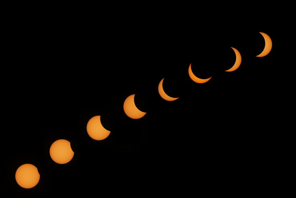 La previsió tres dies abans de l’eclipsi: estabilitat general i incògnita sobre els núvols al vespre
