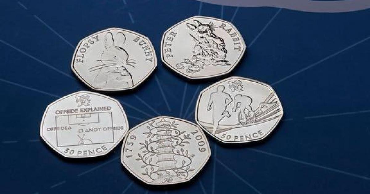 The Royal Mint reveals 10 rarest & most valuable UK 50p coins in circulation today
