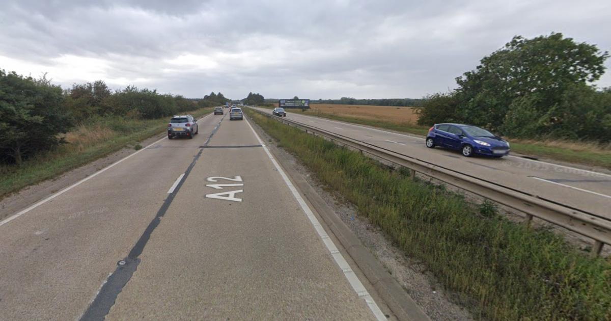 Drivers faced hour-long delays on A12 after crash