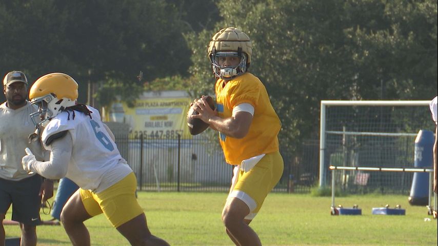 Southern's offensive coordinator feels confident in fall camp progression