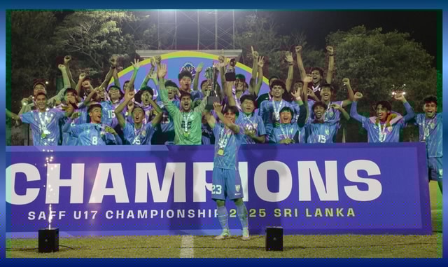 Blue Colts Roar Back: India Snatches SAFF U17 Title in Epic Penalty Shootout