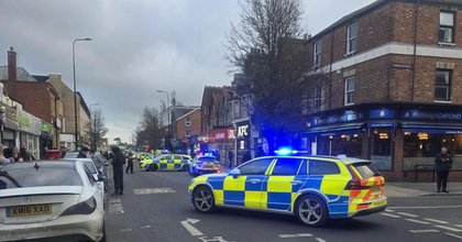 Neighbourhood on lockdown as eight police cars and helicopter on scene