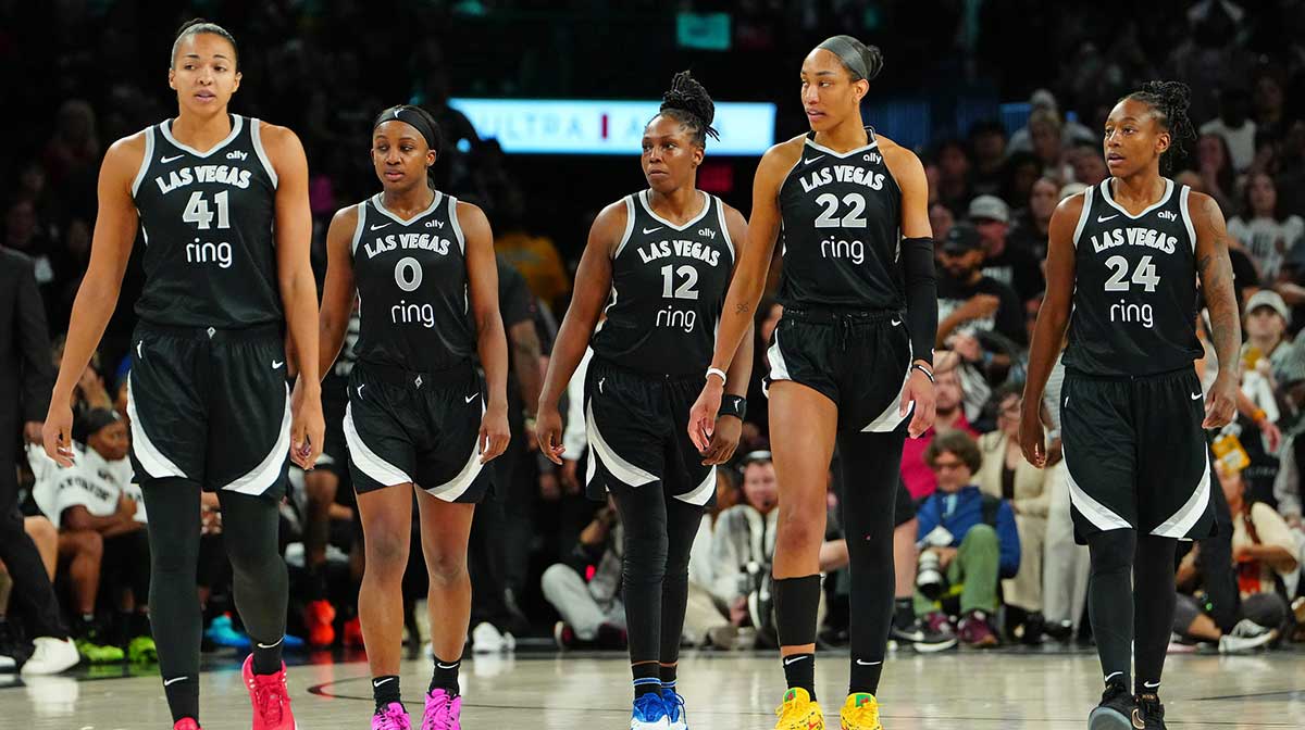 Aces’ A’ja Wilson makes plant analogy after crazy trip back to WNBA Finals