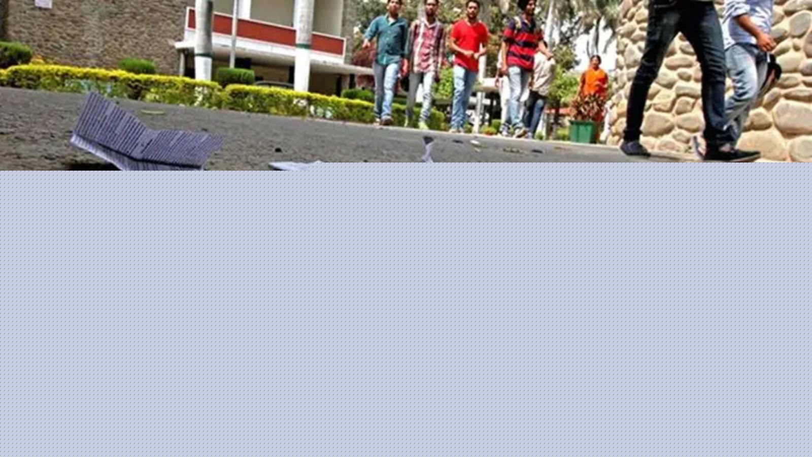 Paper’ ‘leak’ at Gujarat Ayurved University: Students’ wings of 3 political parties stage protests