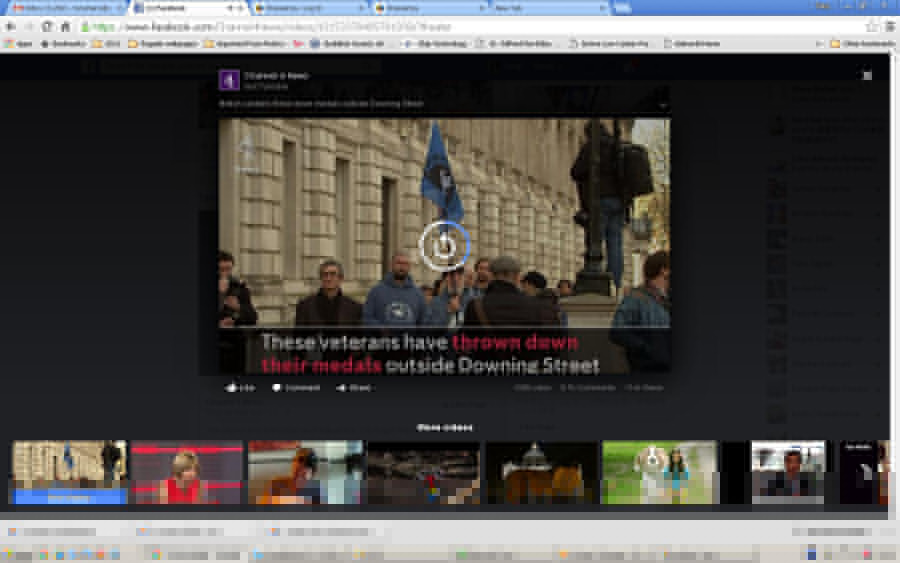 Comment on British veterans cast down their medals at Downing Street by Veterani inglesi gettano le loro medaglie a Downing Street contro la guerra in Siria - AllNews24