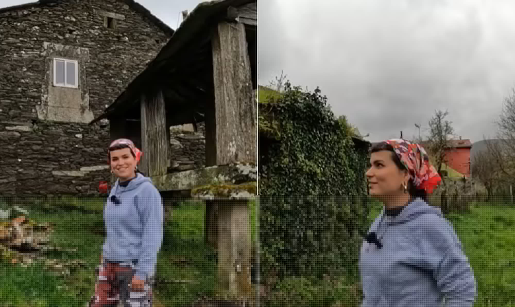 Lucía, uma jovem de 27 anos que deixou a cidade para viver em uma aldeia com nove pessoas: ‘A compra do mês fica em torno de 50 euros’