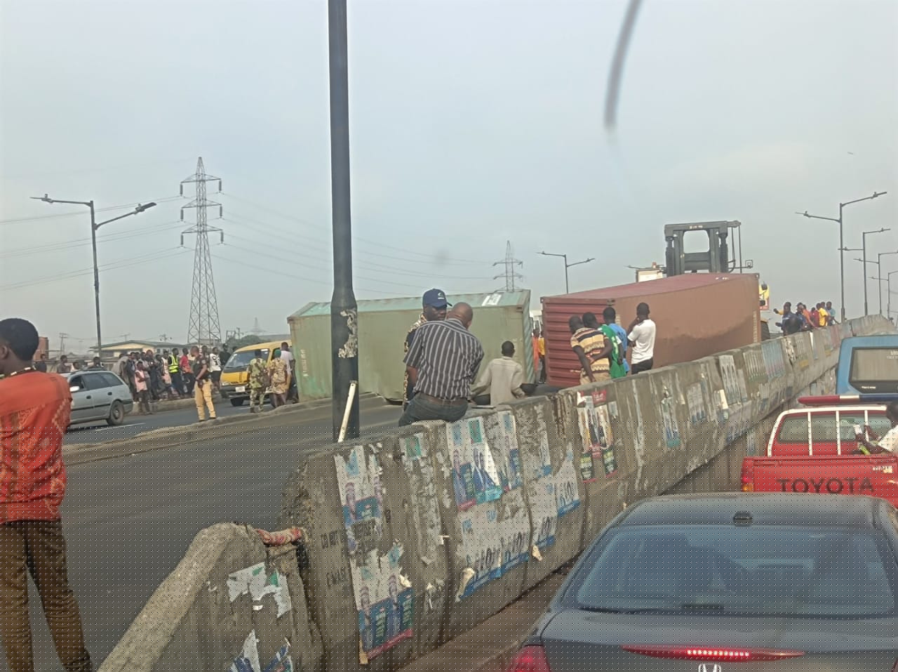 Comment on Gridlock as two containers fall on Mile 12 bridge by draw io logic gates