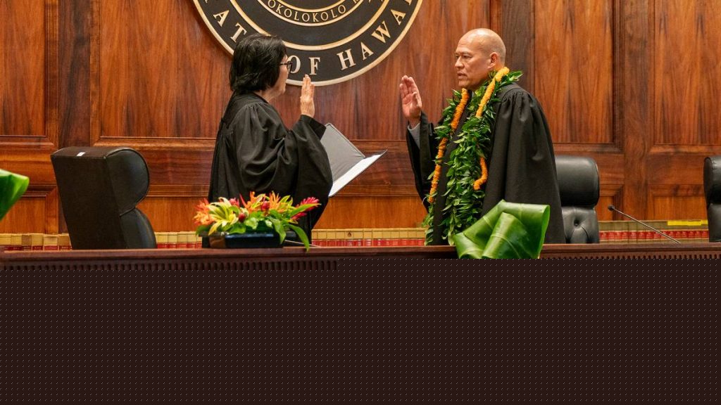 Hawai‘i State Chief Justice Vladimir P. Devens honored in formal investiture ceremony